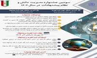 فراخوان سومین جشنواره مدیریت دانش و پیشنهادات دانشگاه در سال ۱۴۰۴